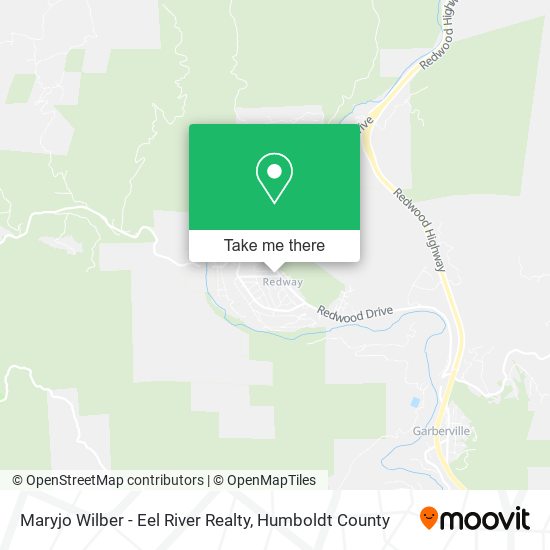 Mapa de Maryjo Wilber - Eel River Realty