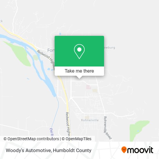 Mapa de Woody's Automotive