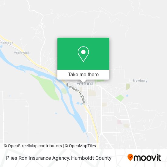 Plies Ron Insurance Agency map