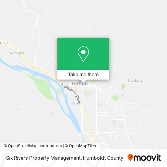 Mapa de Six Rivers Property Management