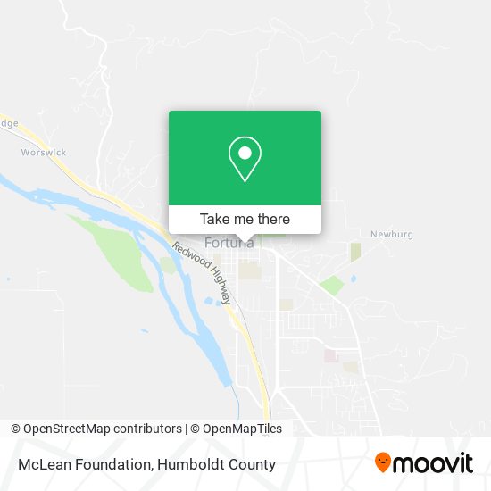 McLean Foundation map