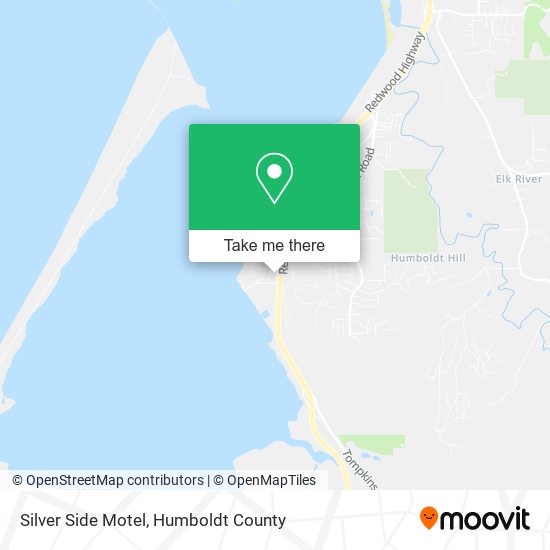 Silver Side Motel map