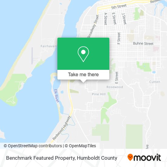 Mapa de Benchmark Featured Property