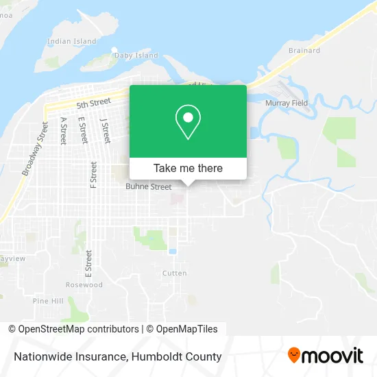 Nationwide Insurance map