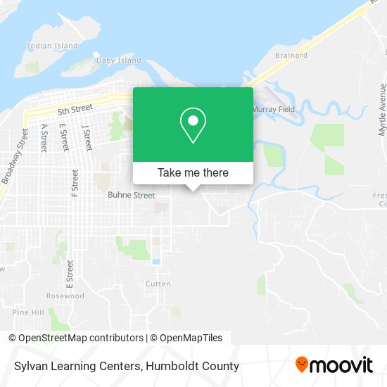 Sylvan Learning Centers map