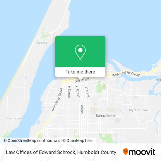 Mapa de Law Offices of Edward Schrock