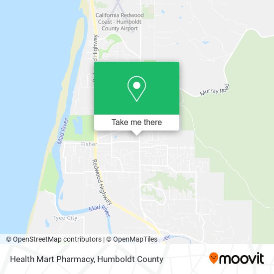 Mapa de Health Mart Pharmacy