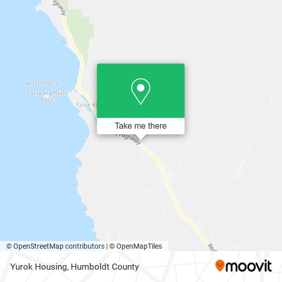 Yurok Housing map