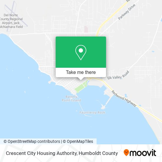 Crescent City Housing Authority map
