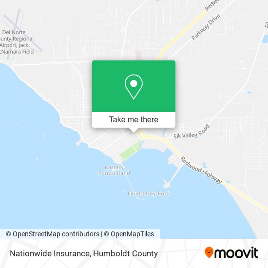Nationwide Insurance map