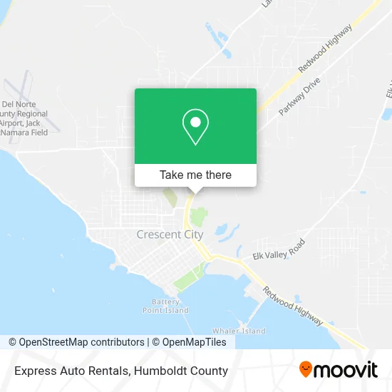 Express Auto Rentals map