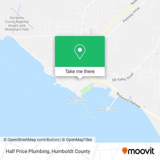 Half Price Plumbing map