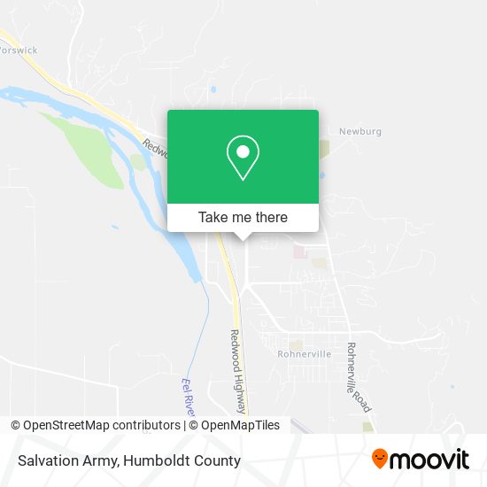 Salvation Army map