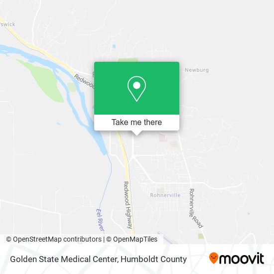 Mapa de Golden State Medical Center