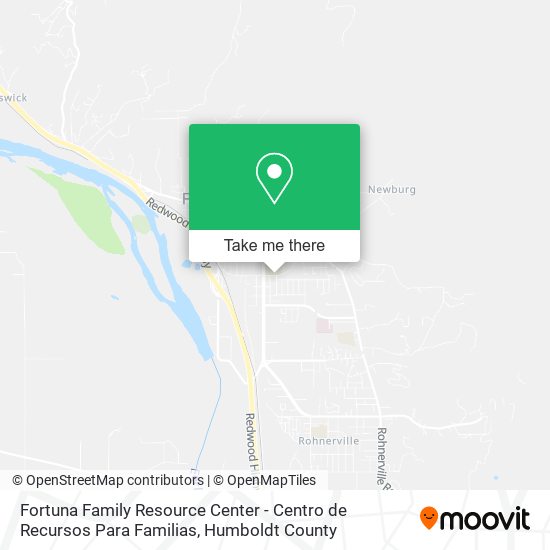 Fortuna Family Resource Center - Centro de Recursos Para Familias map