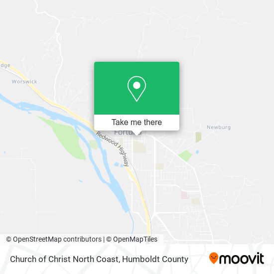 Church of Christ North Coast map