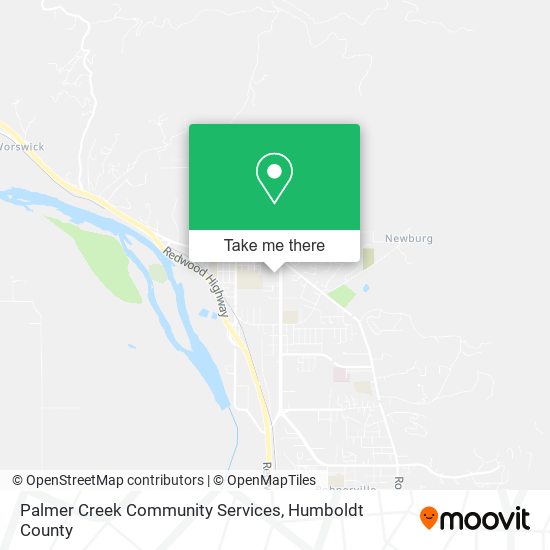 Palmer Creek Community Services map