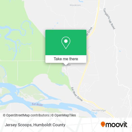 Jersey Scoops map