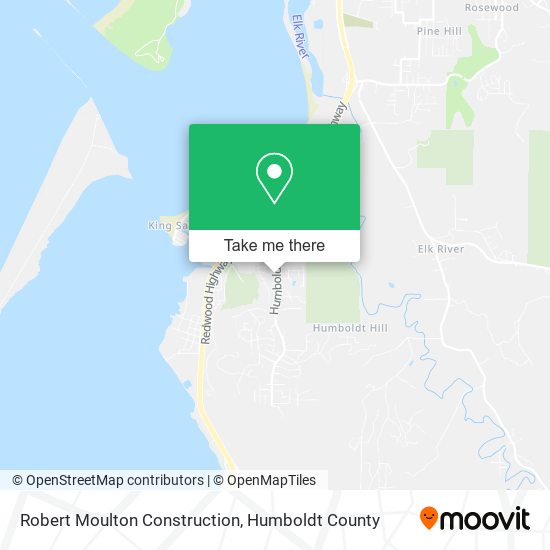 Robert Moulton Construction map