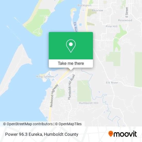 Power 96.3 Eureka map