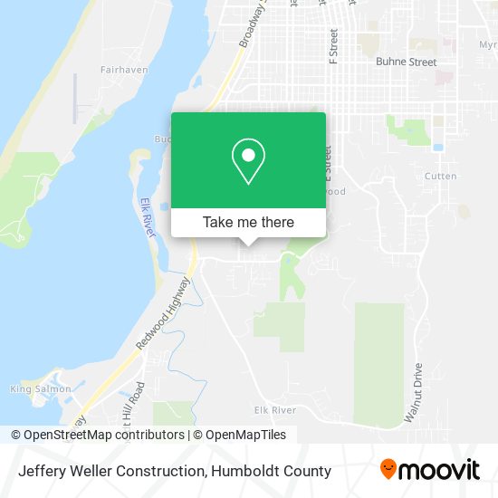 Jeffery Weller Construction map