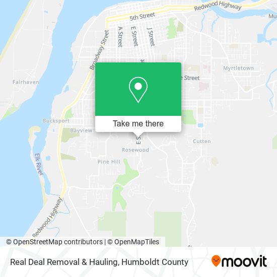 Real Deal Removal & Hauling map