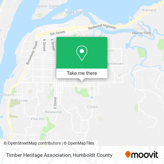 Timber Heritage Association map