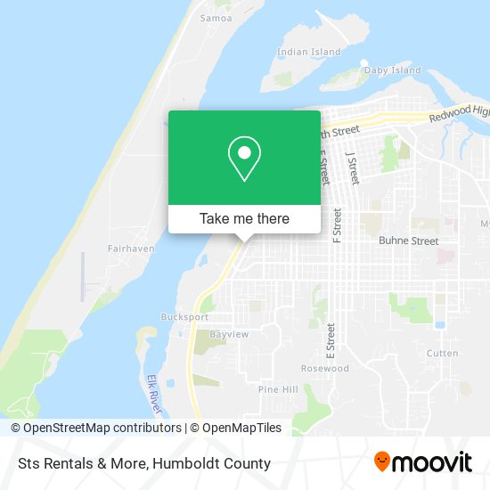 Sts Rentals & More map