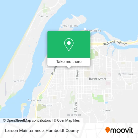 Larson Maintenance map