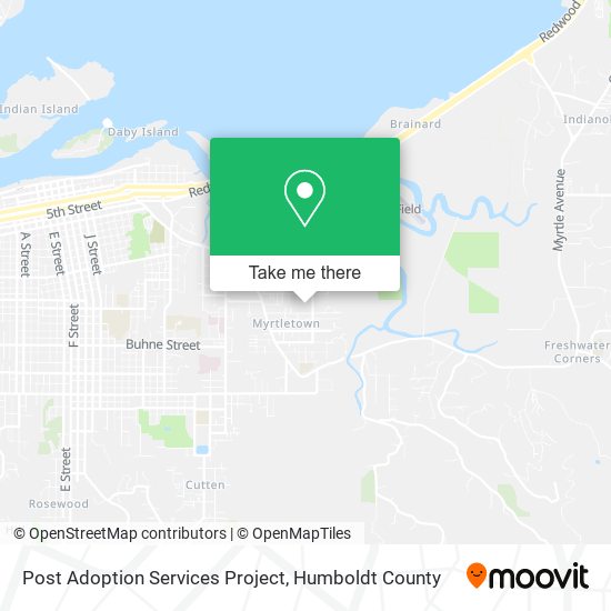 Post Adoption Services Project map