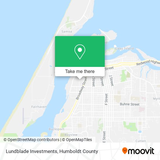 Lundblade Investments map