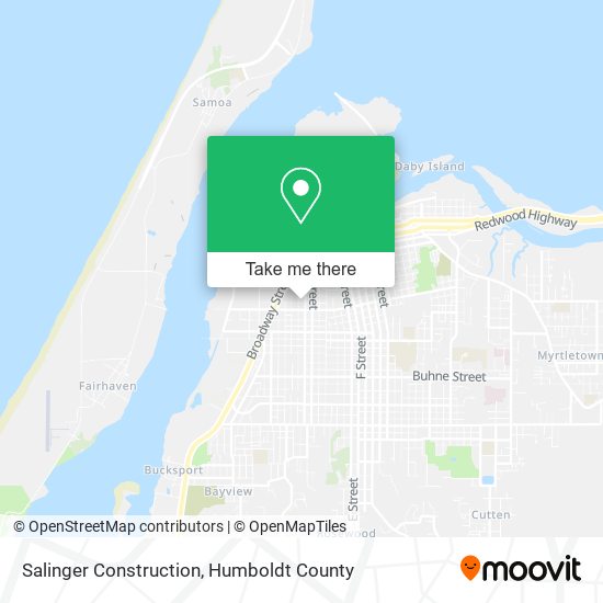 Mapa de Salinger Construction