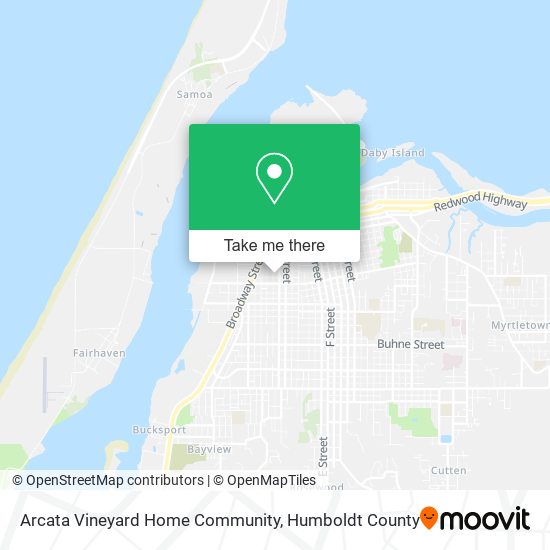 Arcata Vineyard Home Community map