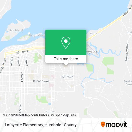 Lafayette Elementary map