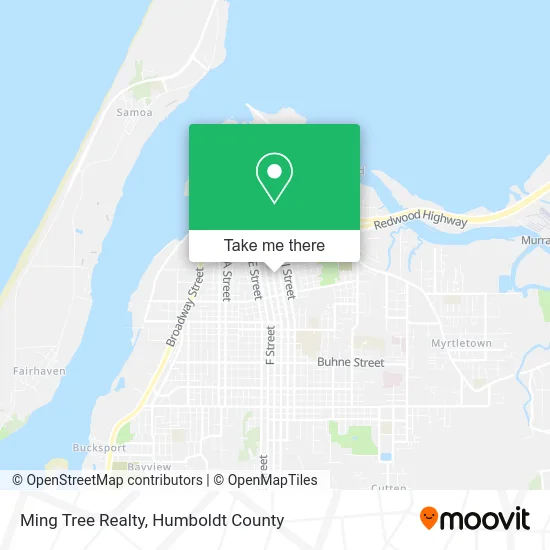 Ming Tree Realty map