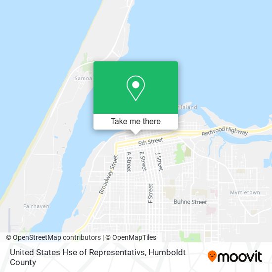Mapa de United States Hse of Representativs