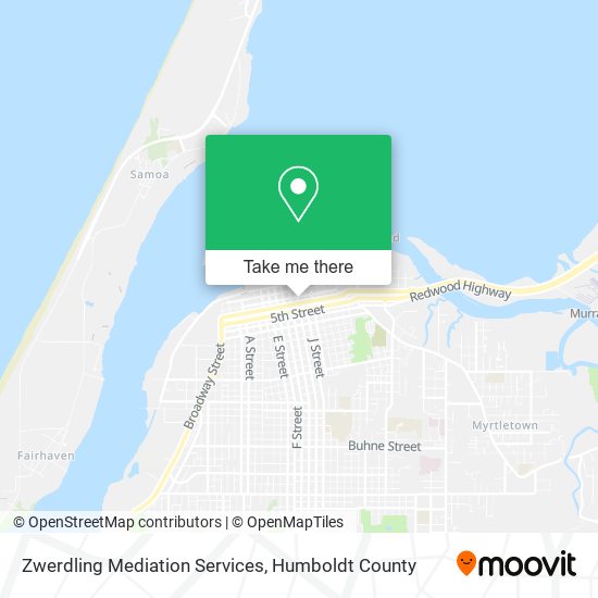 Zwerdling Mediation Services map