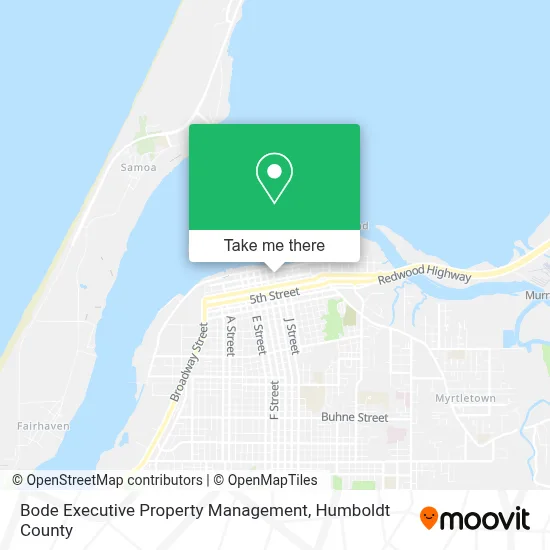 Bode Executive Property Management map