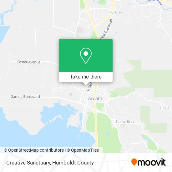 Mapa de Creative Sanctuary