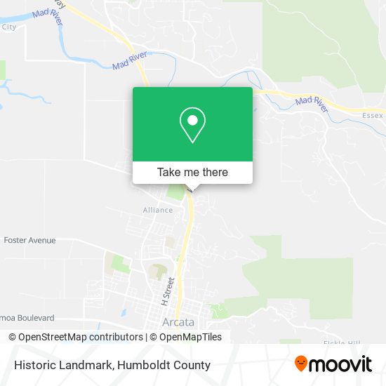 Historic Landmark map