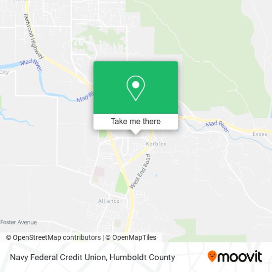 Navy Federal Credit Union map