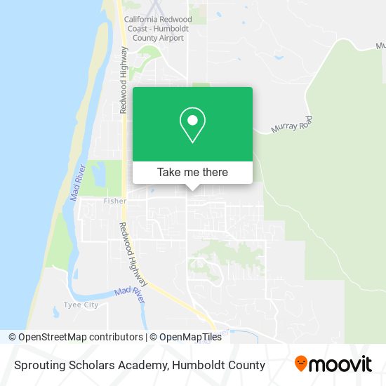 Sprouting Scholars Academy map