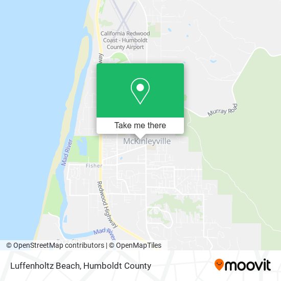 Luffenholtz Beach map