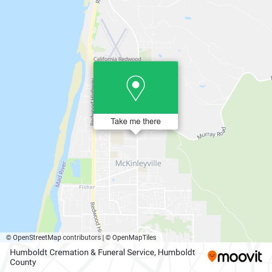 Humboldt Cremation & Funeral Service map