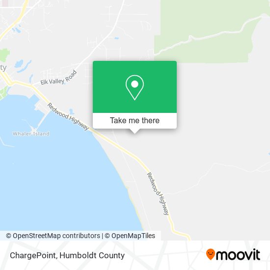 Mapa de ChargePoint