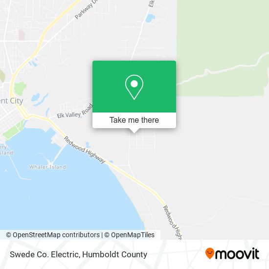Mapa de Swede Co. Electric