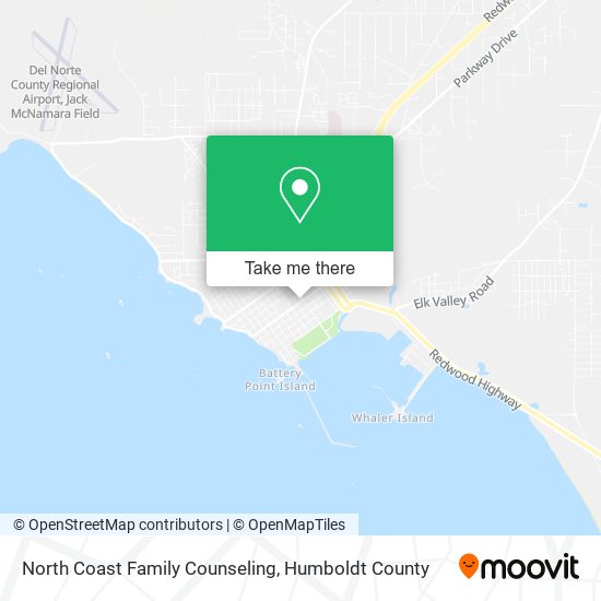 North Coast Family Counseling map