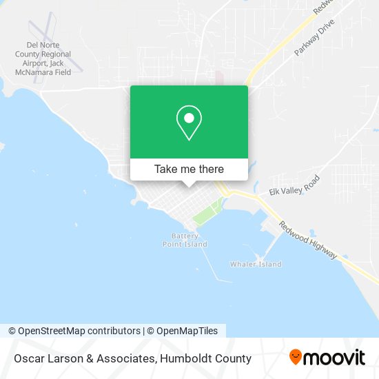 Oscar Larson & Associates map