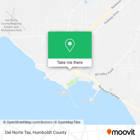 Del Norte Tax map