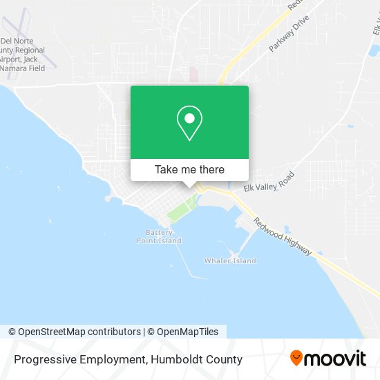 Progressive Employment map